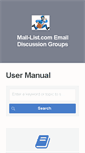 Mobile Screenshot of al.mail-list.com