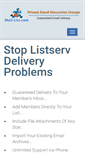 Mobile Screenshot of mail-list.com
